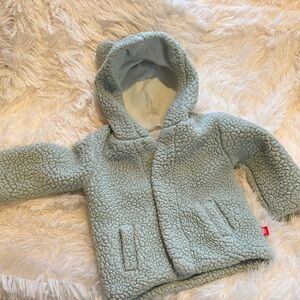 Magnetic Me Cozy Mint Sherpa Kids Jacket